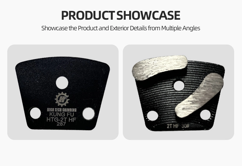 HTG-2T-KUNGFU Sharp performance for floor grinding image 1