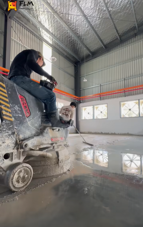 Cambodia GX858 Remote Control Grinding Project