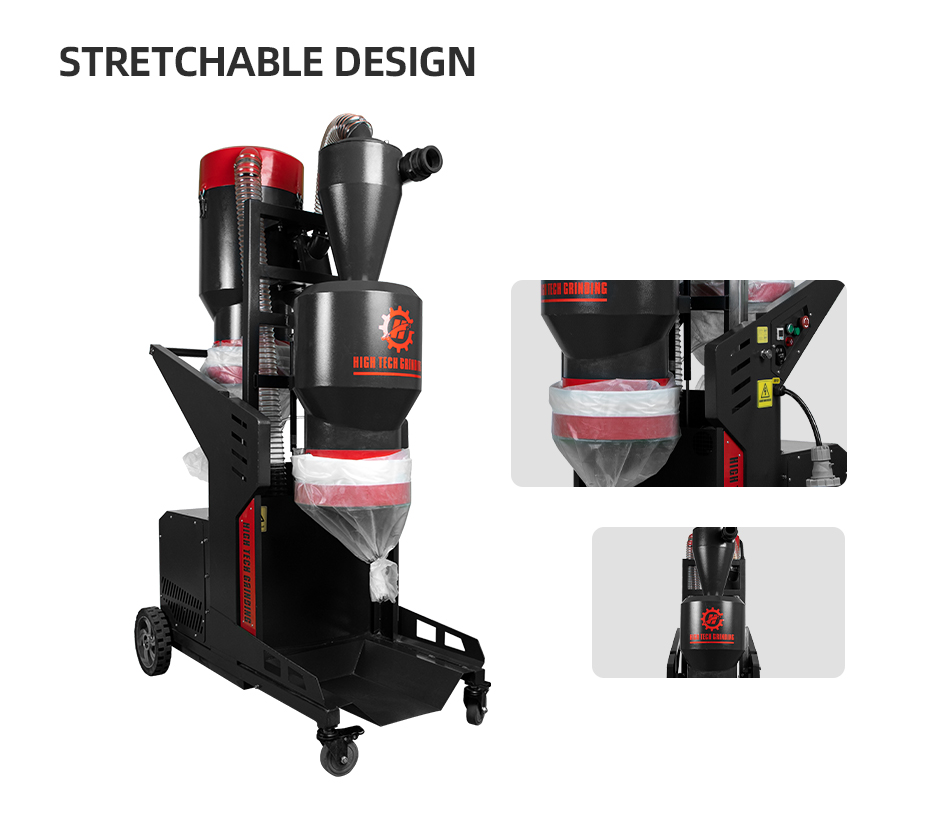 HTG-IVC-45L Powerful industrial vacuum cleaner image 4